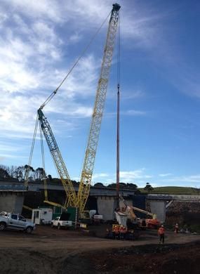 三一重工履带吊SCC4000参与Brisbane桥梁施工项目
