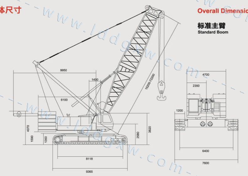 [性能参数]抚挖重工--250吨